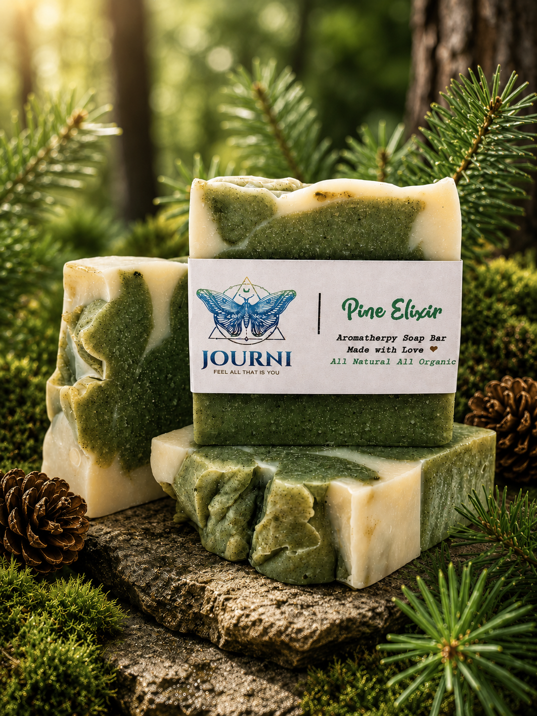 Pine Elixir — Fresh, grounding, and inspired by the forest — Pine Elixir brings the renewing spirit of evergreens to your daily cleanse.